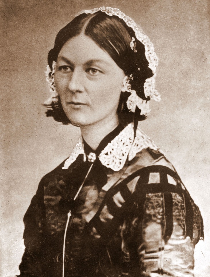 Historisches Porträt von Florence Nightingale